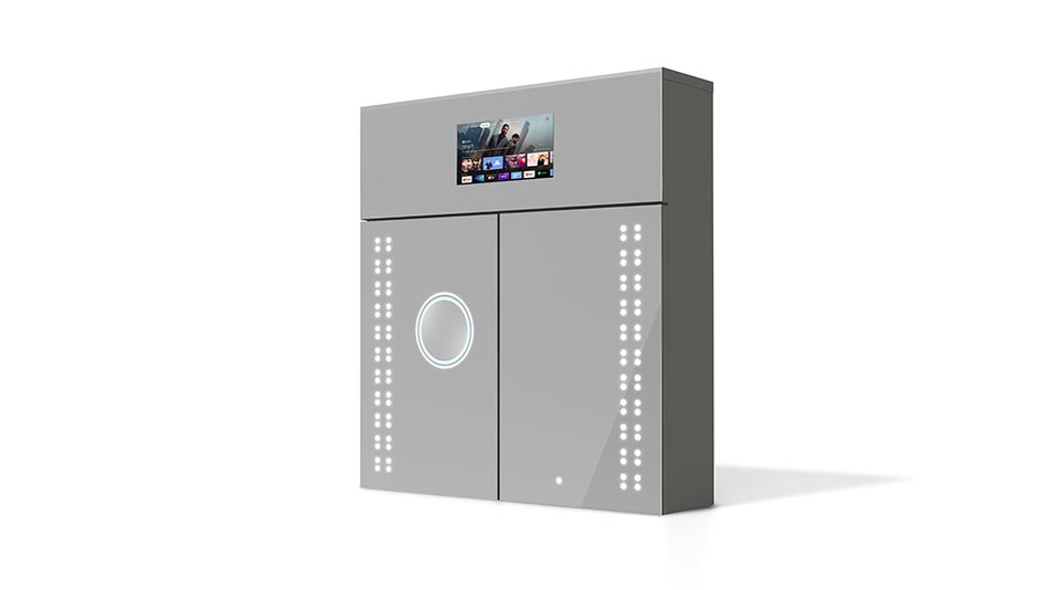 Multimedia Bathroom Cabinet LED