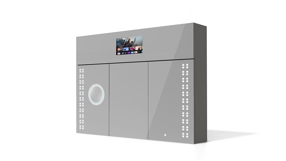 Multimedia Bathroom Cabinet LED