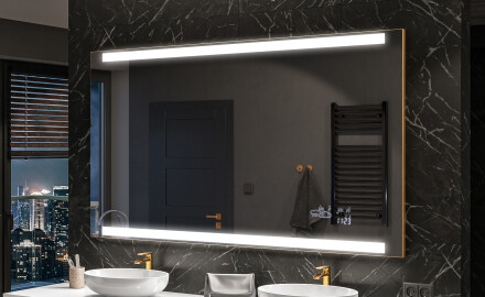 PremiumLine Illuminated Bathroom LED Lighted Mirror L47