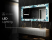 Backlit Decorative Mirror - Sapphire Reflections #10