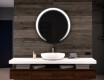 Round Backlit LED Bathroom Mirror L98 #1