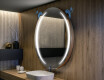Round Backlit LED Bathroom Mirror L99 #10