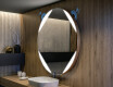 Illuminated Round LED Lighted Bathroom Mirror L114 #9