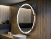 Illuminated Round LED Lighted Bathroom Mirror L115 #9