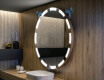Illuminated Round LED Lighted Bathroom Mirror L117 #9
