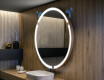 Illuminated Round LED Lighted Bathroom Mirror L119 #10