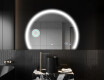 Semi-Circular Mirror with LED illumination W222 #10