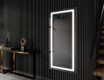 Long wall hallway mirror backlit LED L15 #9