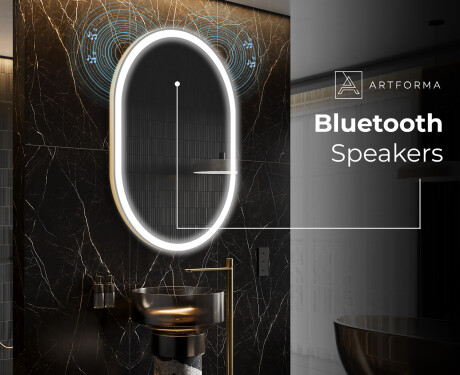Backlit LED Bathroom Mirror L230 #5