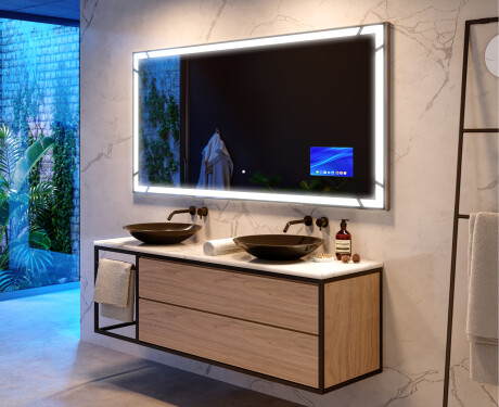 SMART Illuminated Bathroom Mirror L126 Apple #9