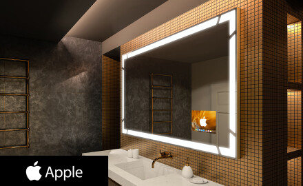 SMART Illuminated Bathroom Mirror L126 Apple