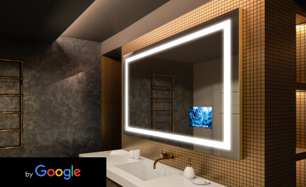 Smart Bathroom Mirror With Lights LED L15