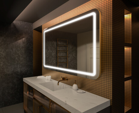 Illuminated Bathroom Mirror LED Lighting L143